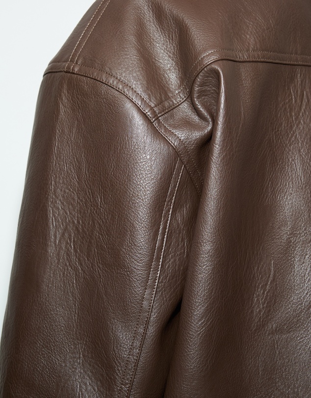 Dazie - Amaya Leather Look Jacket