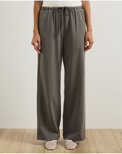 Grey Pinstripe