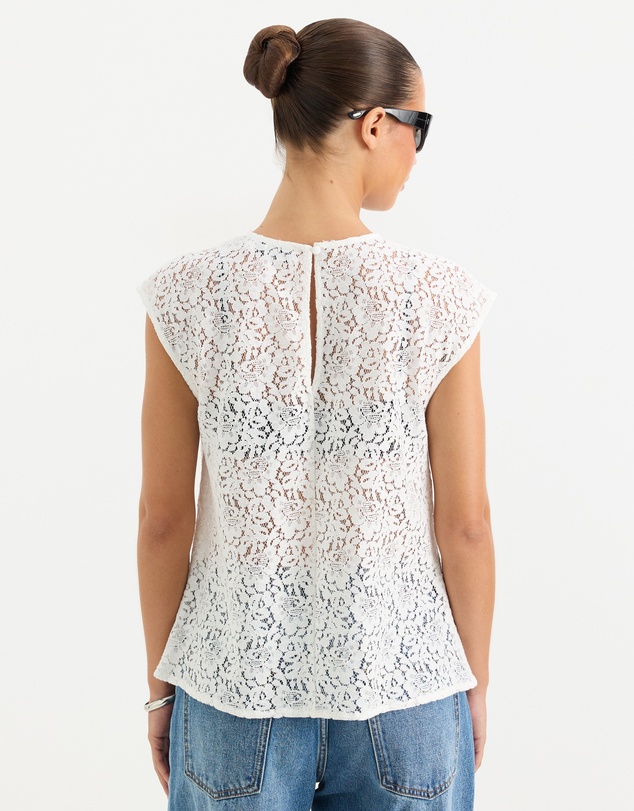 Calli - Alma Sheer Lace Tank