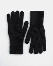 & Other Stories - Ribbed Cashmere Gloves