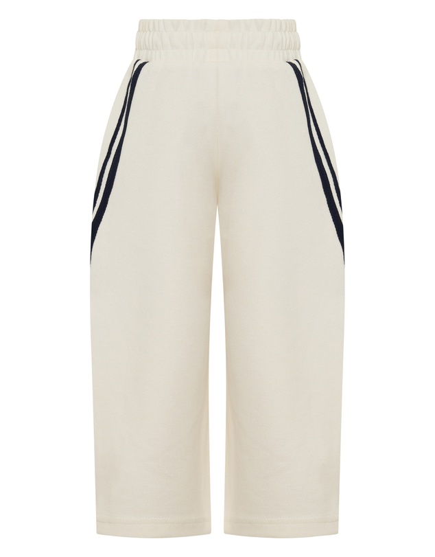 SSAINT - Kids Barrel Pants Butter & Navy
