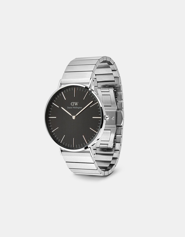 Daniel Wellington - Classic 40mm Sterling Piano Brushed Onyx