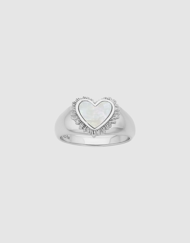 Karen Walker - Flaming Mother of Pearl Ring