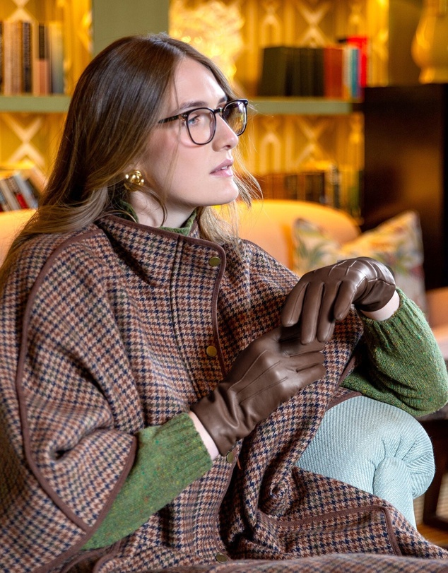 DENTS - Touchscreen Three-Point Cashmere-Lined Leather Gloves
