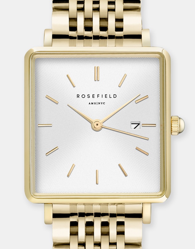 Rosefield - The Boxy - Gold Tone