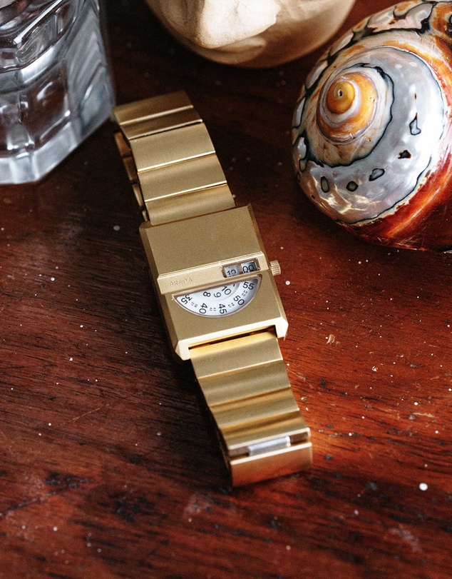 Breda - Pulse Tandem Metal Bracelet Watch, 26MM