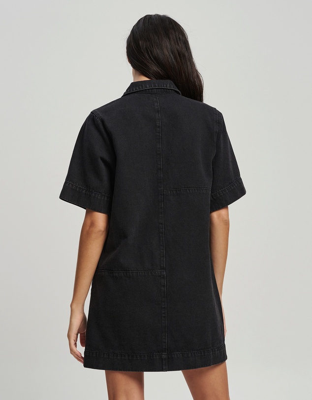ST MRLO - Denim Shirt Dress