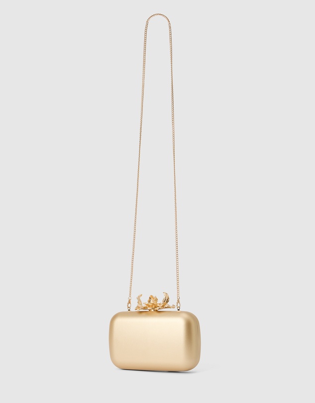 Forever New - Gina Orchid Clasp Hardcase Clutch Bag