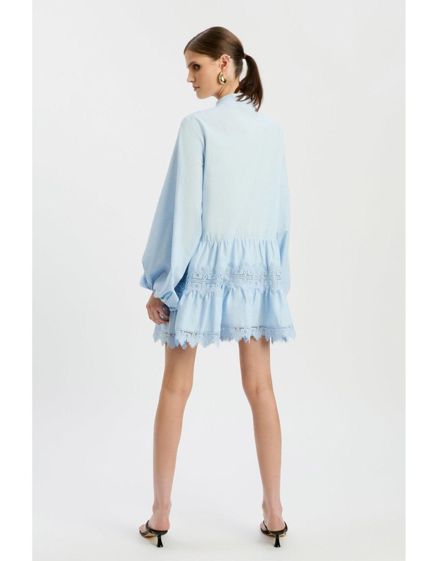 Bardot - Antonia Lace Trim Mini Dress