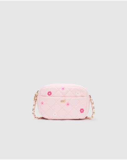 Seed Heritage - Flower Embroidered Camera Bag
