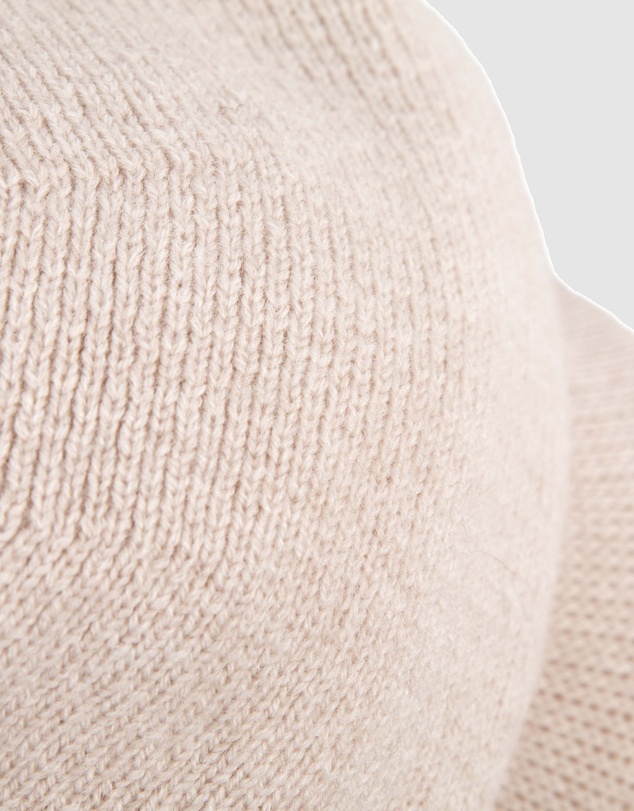 Max Alexander - European Made Beige Wool Beret Cap