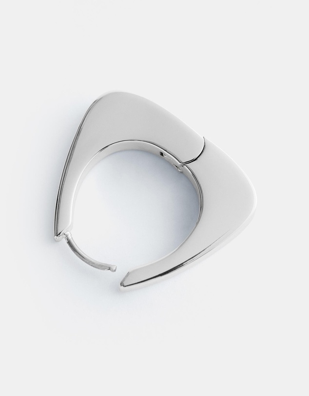 & Other Stories - Chunky Triangle Hoop Earrings
