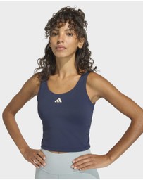 adidas Performance - 3 Stripes Studio All Me Light Support Tank Womens