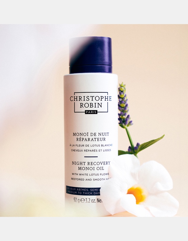 Christophe Robin - Night Recovery Monoi Oil With White Lotus Flower 92g