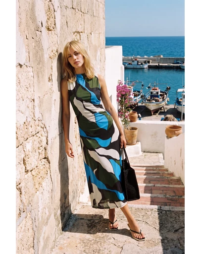 The Fated - Jasmine Mesh Midi Dress