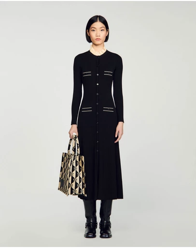 Sandro - Odaya Knitted Dress