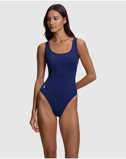 Polo Ralph Lauren - Martinique Low Back One Piece Swimsuit