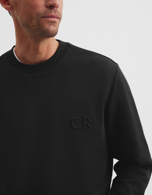 Country Road - Australian Cotton Embossed Logo Crew Neck
