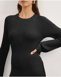 Atmos&Here - Avery Rib Knit Maxi Dress