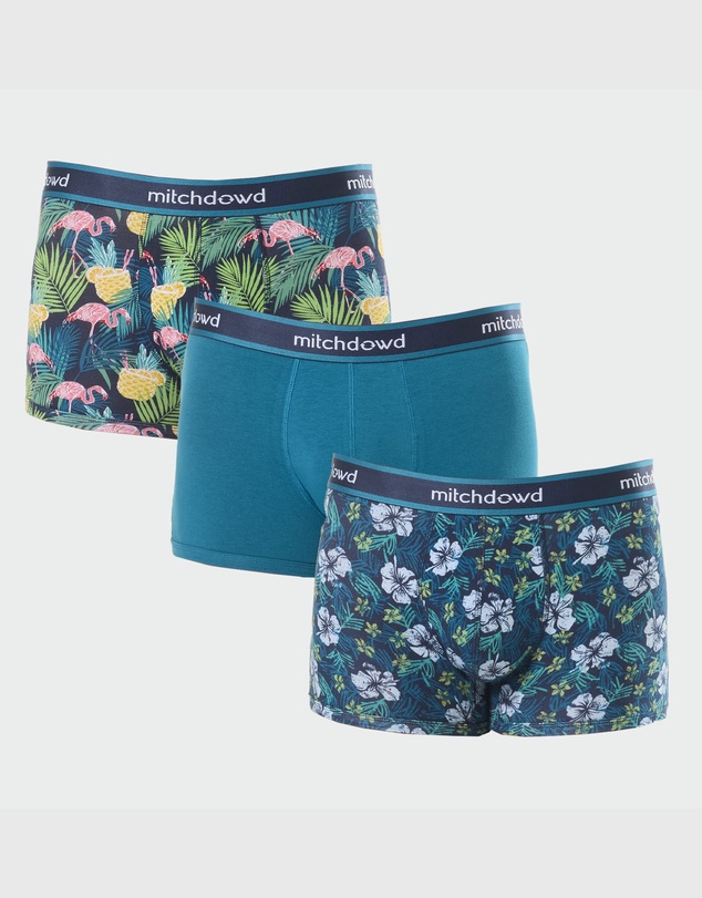 Mitch Dowd - Mitchdowd Mens Tropical 3 Pack Trunk
