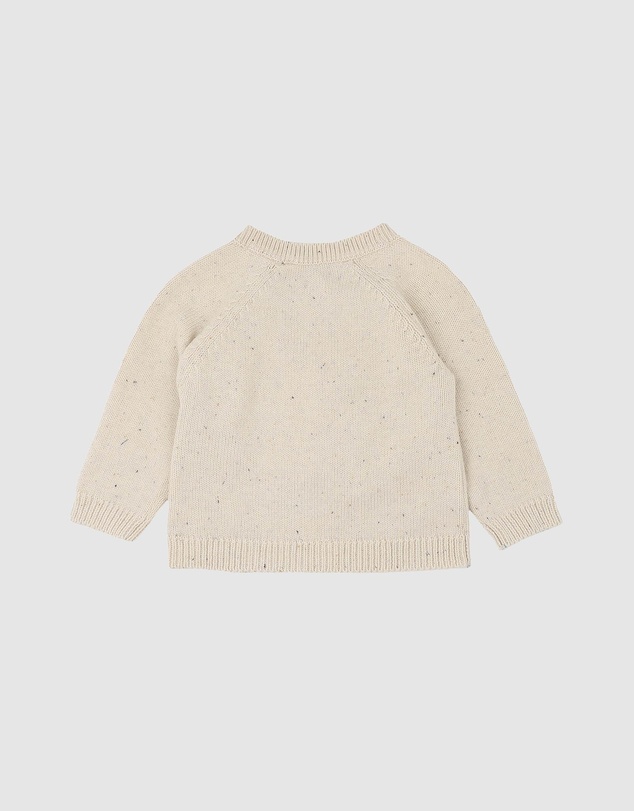 Bebe by Minihaha - Charlie Kangaroo Organic Knitted Cardigan - Babies