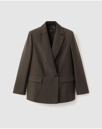 M.N.G - Straight-Fit Lyocell Suit Jacket