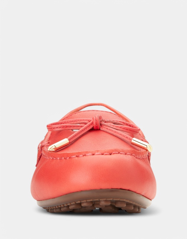 Vionic - Virginia Leather Moccasin - Cherry