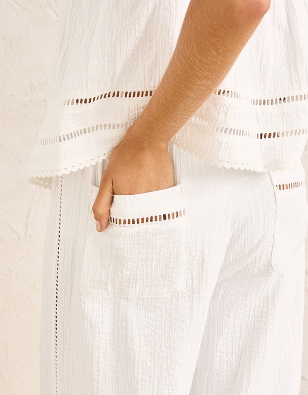 Rhythm - Macy Scallop Pants