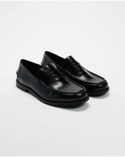 AERE - Clean Leather Loafers - Men's