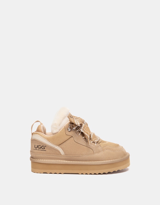 EVERAU - Australian Shepherd Ugg Parkyr Kids Cow Suede Upper UGG Boots