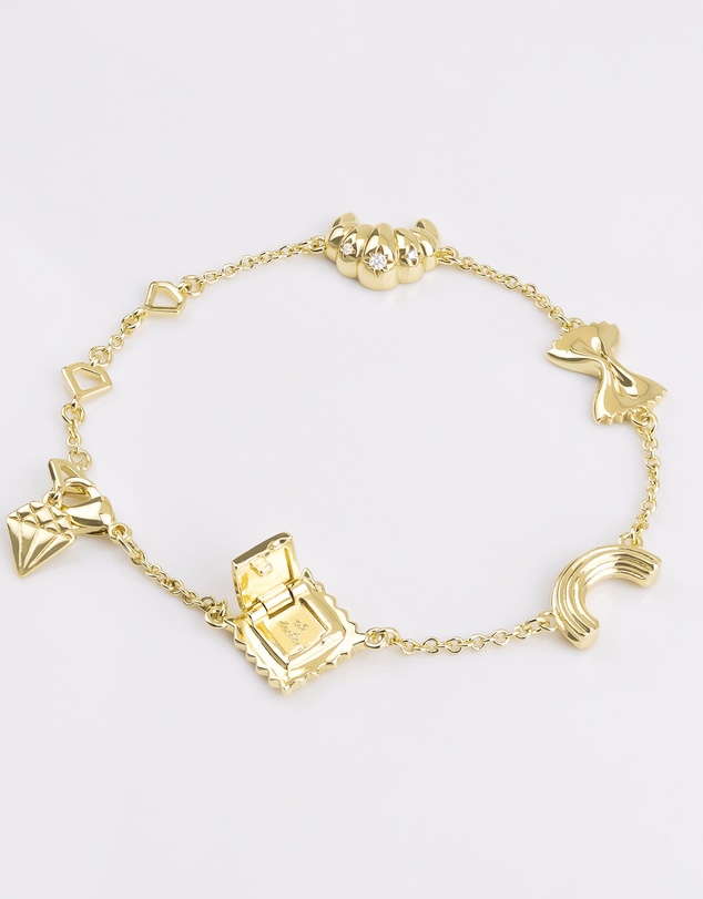 Wanderlust + Co - Food Party Charm Bracelet