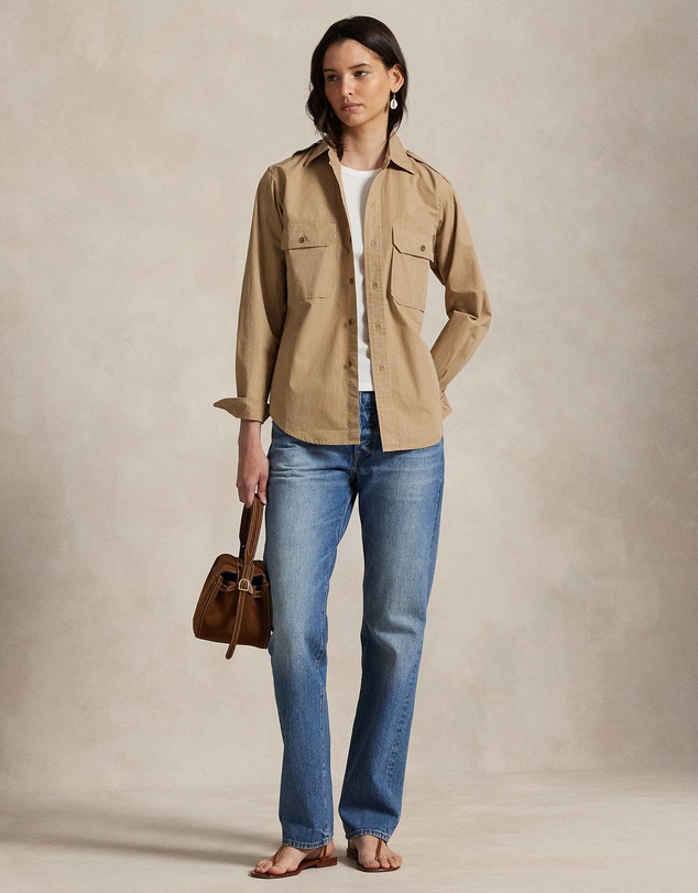 Polo Ralph Lauren - Cotton Twill Workshirt - ICONIC EXCLUSIVE