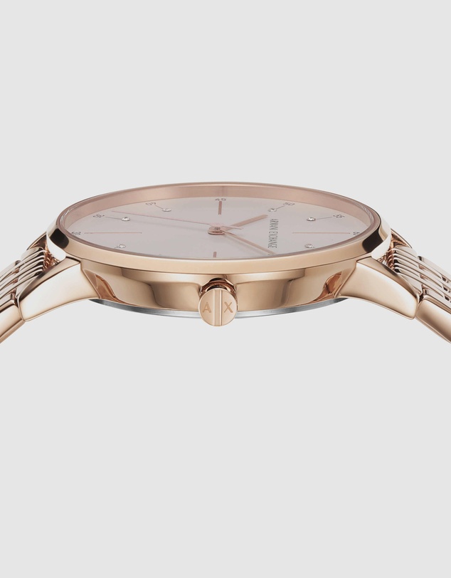 Armani Exchange - Rose Gold Tone Analogue Watch