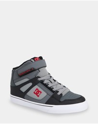 DC Shoes - Boys 4 to 16 Pure High-Top EV Shoes