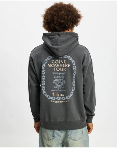 Thrills - ICONIC EXCLUSIVE - Going Nowhere Slouch Pull On Hoodie - Unisex