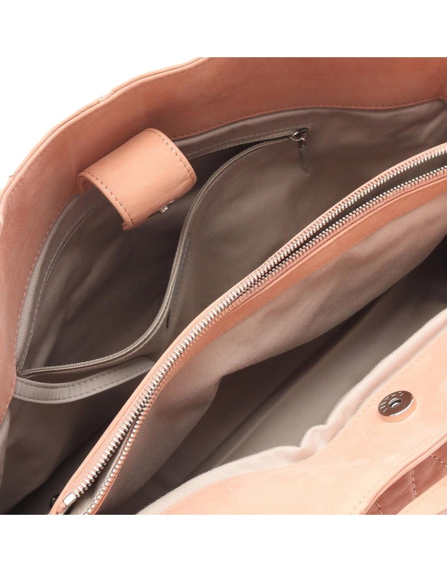 Pre-Loved by Azura Reborn - Pre-Loved Large CC Quilted Suede Sea Hit Tote