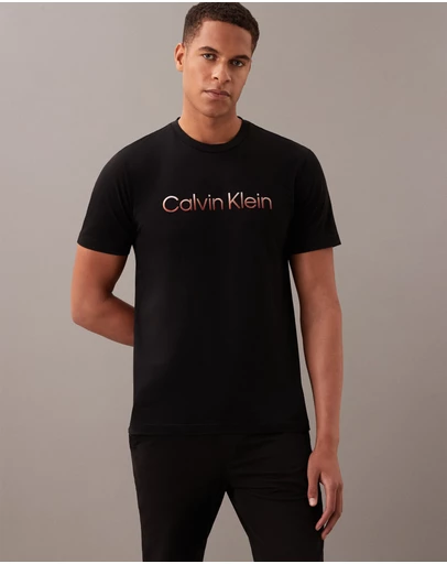 Calvin Klein - Embroidered Ombre Logo T-Shirt