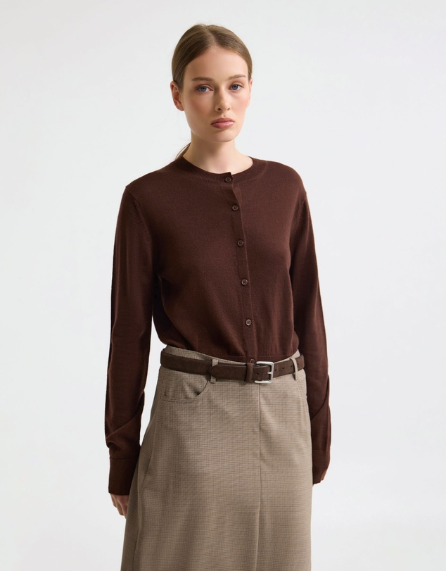 Oxford - Lottie Merino Cardigan