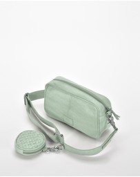 Cobb & Co - Millner Woven Leather Camera Bag