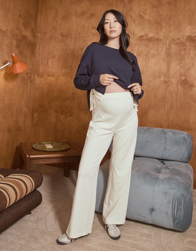 Soon Maternity - Harriette Wide Cotton Pants