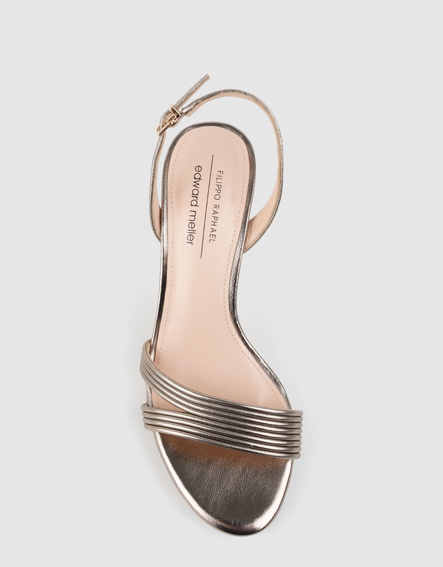 Edward Meller - WENDEZ90 Tubed Strapless Platform Sandal