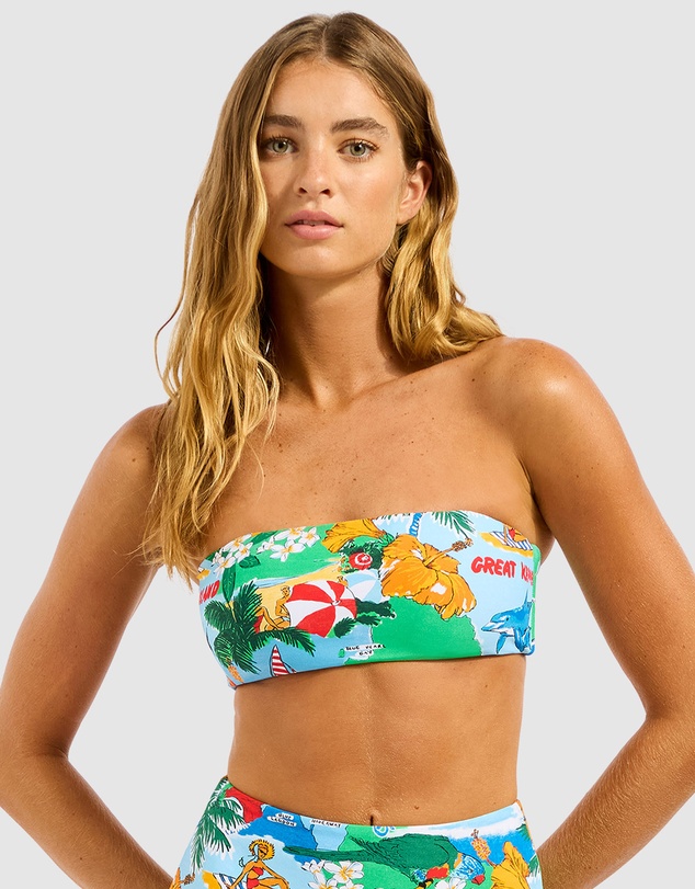 Seafolly - Viva Vacation Bandeau Bikini Top