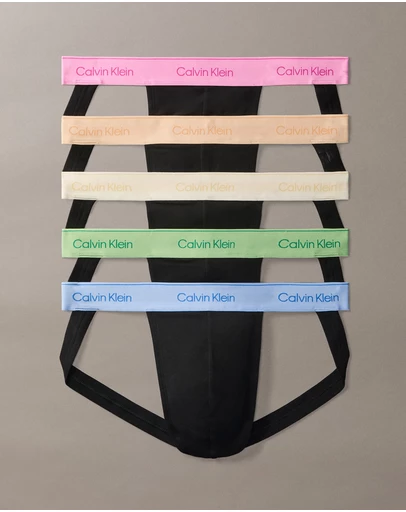 Calvin Klein - Icon Cotton Stretch Pride 5 Pack Jock Straps