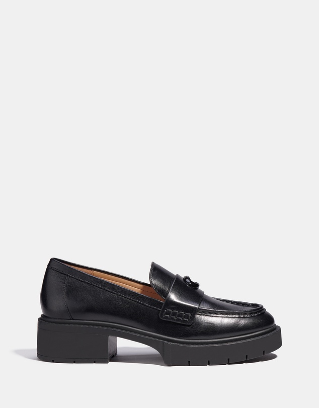 Coach - Leah Leather Loafers