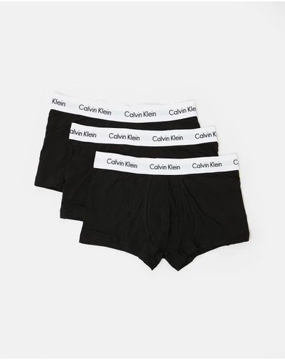 Calvin Klein - Cotton Stretch Low Rise Trunks 3-Pack