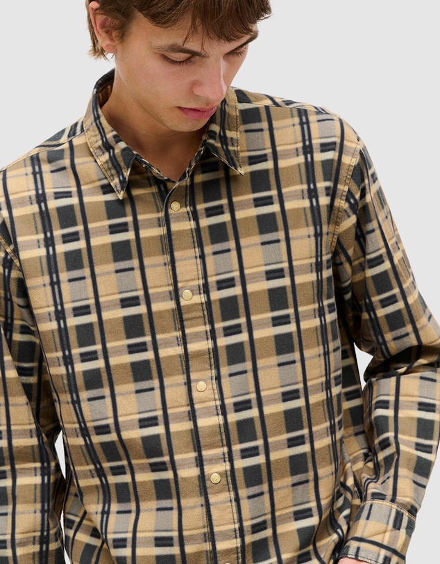 Neuw - Printed Check LS Shirt
