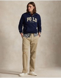 Polo Ralph Lauren - Logo Fleece Collared Sweatshirt