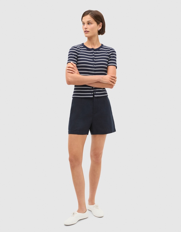 Seed Heritage - Button Through Rib Top
