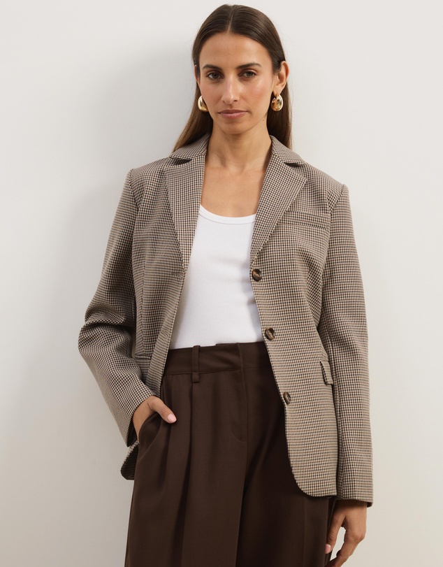 Atmos&Here - Serel Tailored Check Blazer