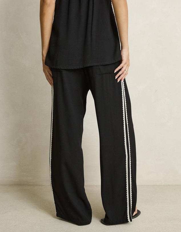 Rhythm - Linen Lace Track Pants
